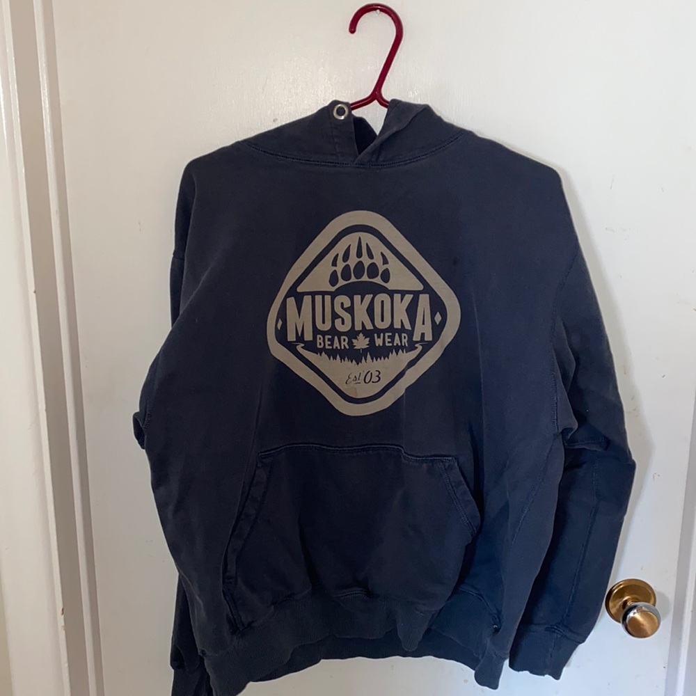 Muskoka bear wear hoodie